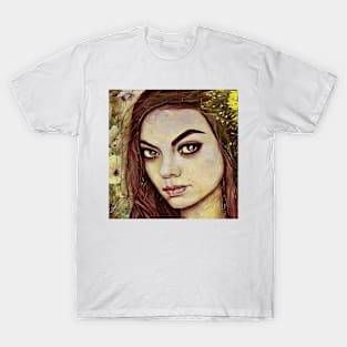 Mila in green mood T-Shirt